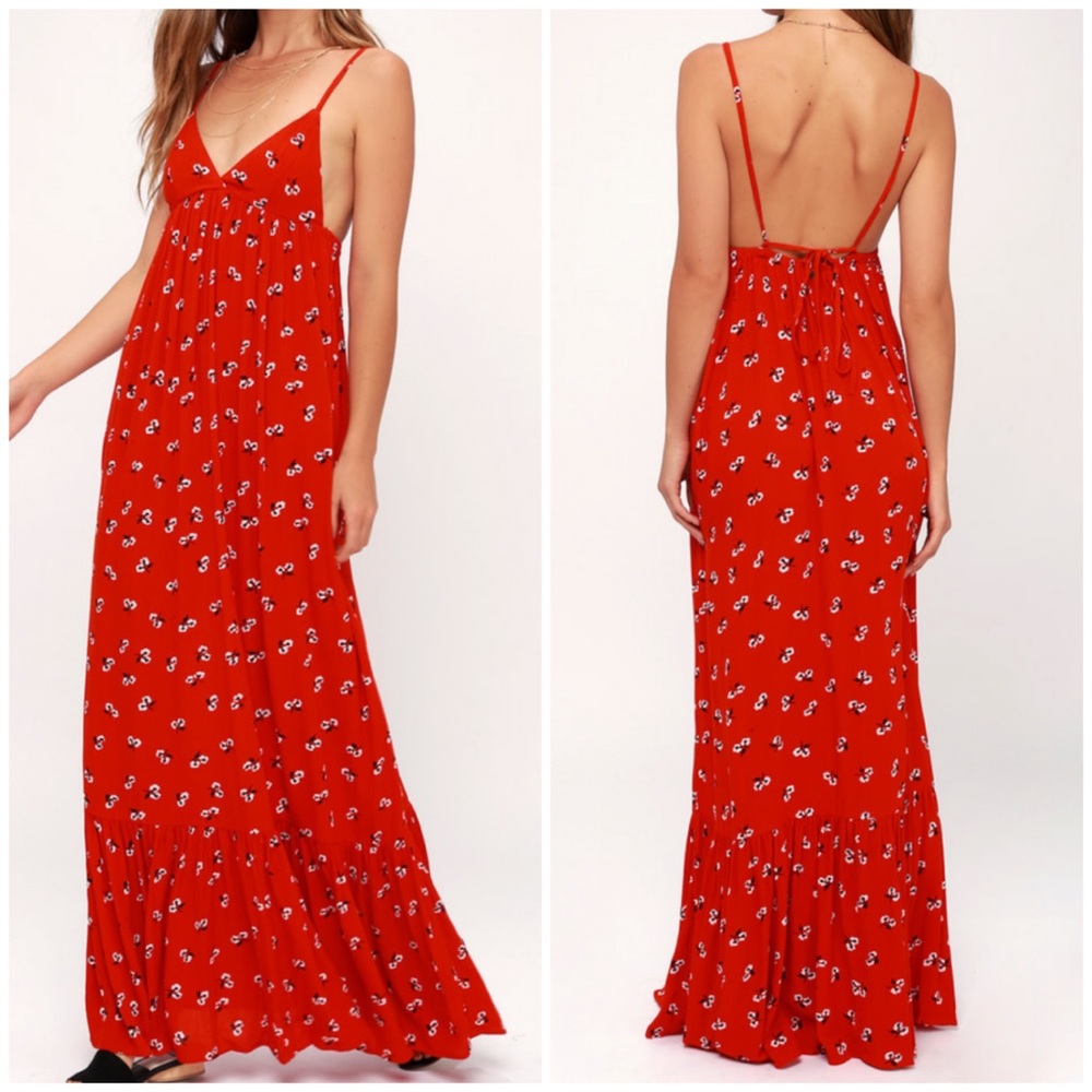 Billabong Floral Maxi Summer Beach Dress